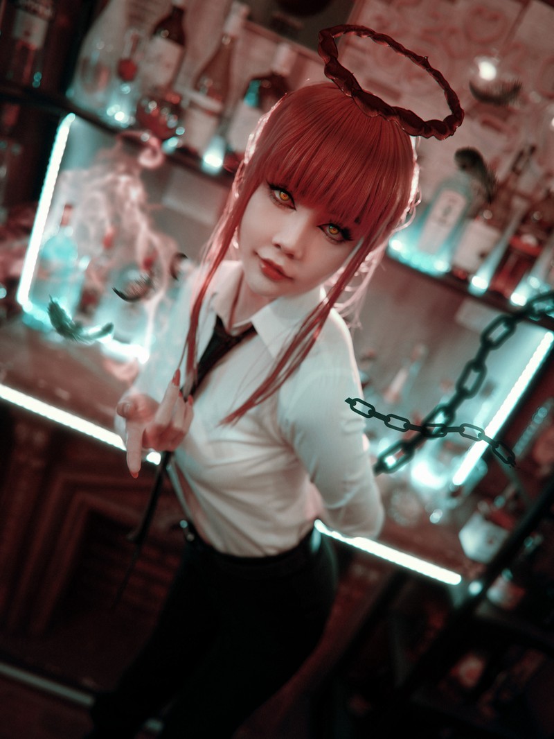 Joyce Lin2x Makima Cosplay Chainsaw Man 写真 47P插图2