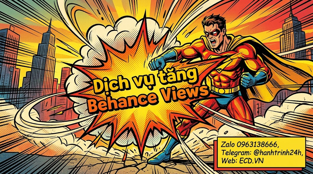 dịch vụ tăng behance views 2024 tăng impression