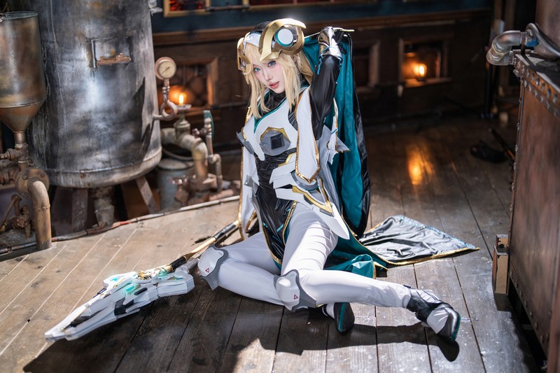 切切Celia 长发公主 Rapunzel Cosplay 写真 67P+1V插图5