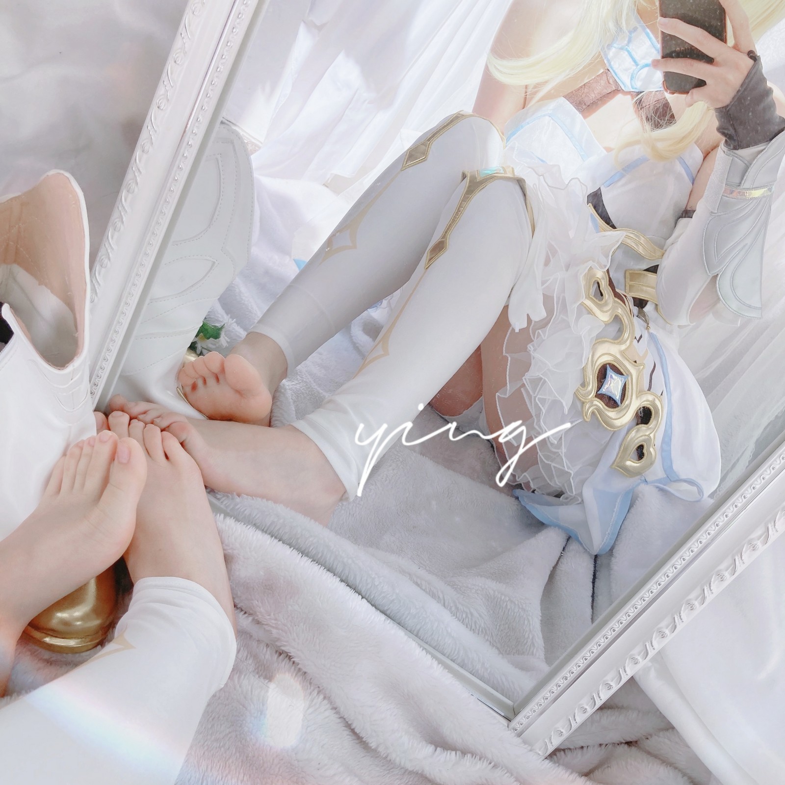 Seele麦麦荧纯白物语 Cosplay｜原神主题高清写真集（145P-445MB）插图8