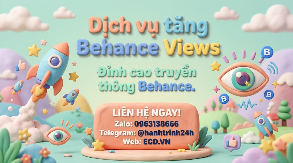dịch vụ tăng behance views chất lượng tăng comment