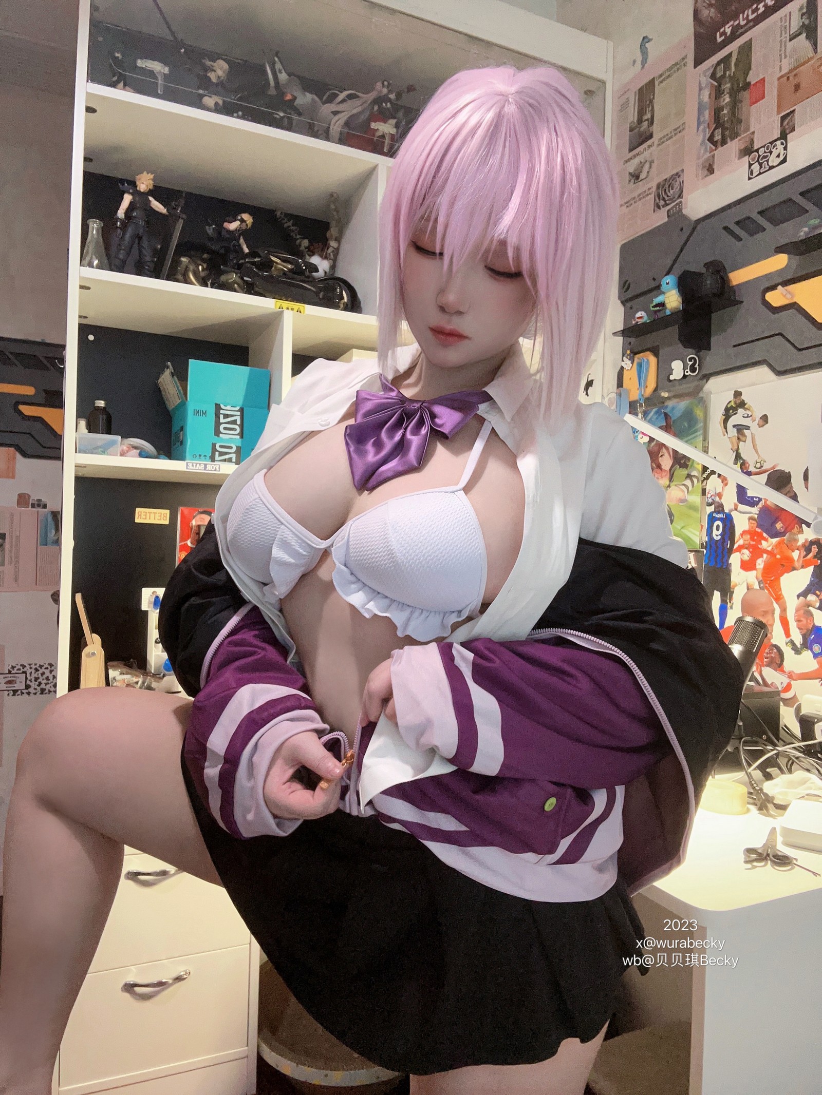 贝贝琪 Becky 新条茜 Cosplay 写真集｜动画角色摄影（40P｜226MB）插图