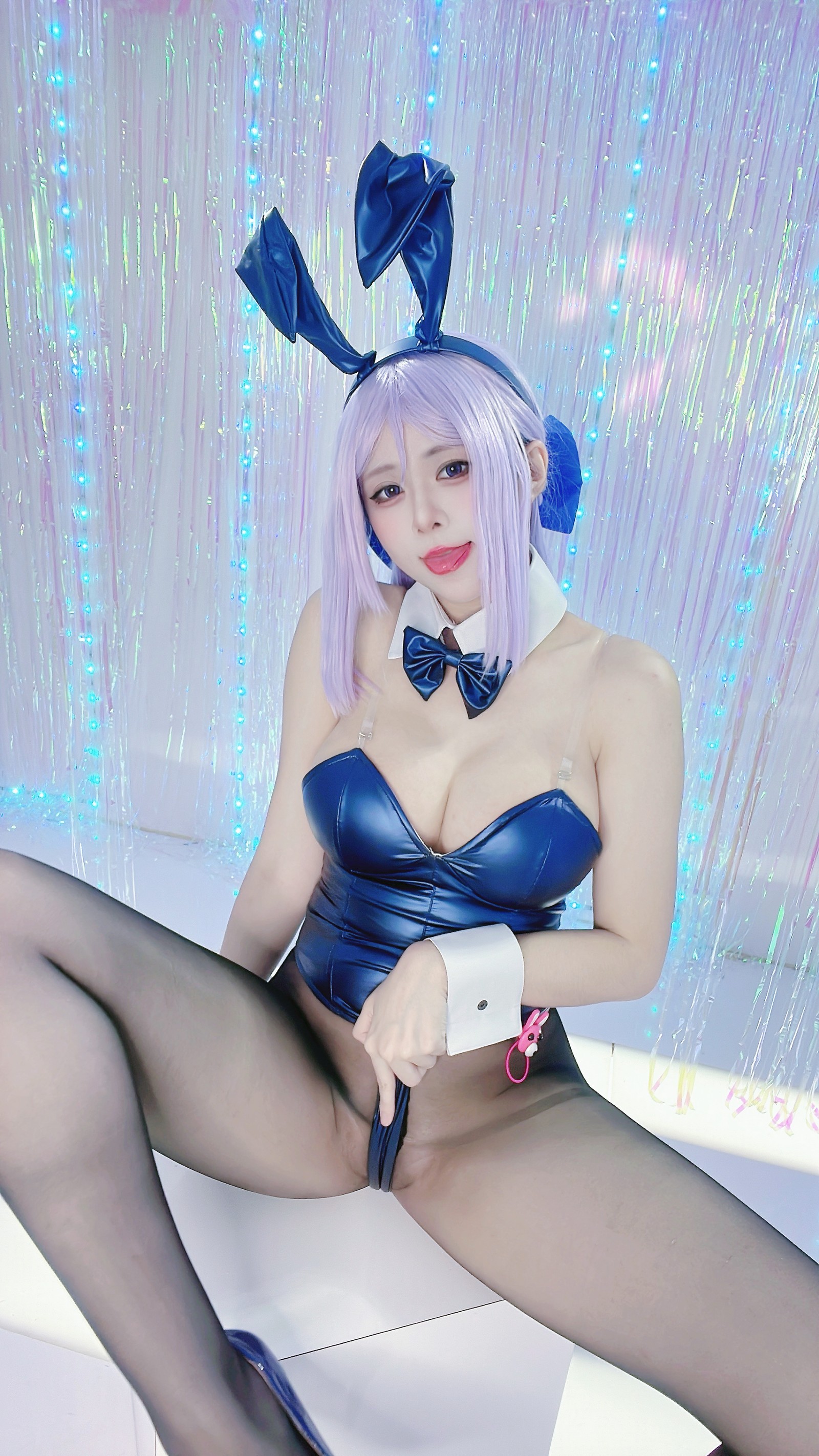 小空sora – 碧蓝档案 飞鸟马时 兔女郎 Cosplay 高清写真集（28P4V-165MB）可爱风格插图4