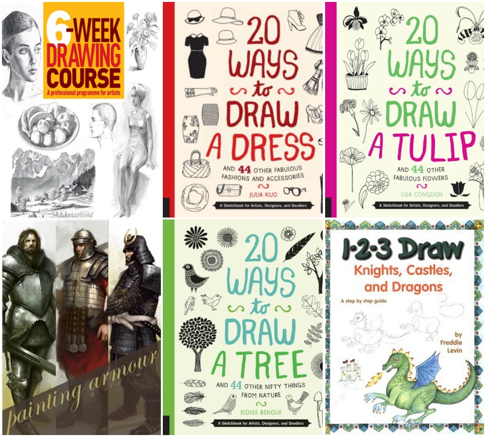 20 Graphic Arts & Drawing Books Collection Pack-2