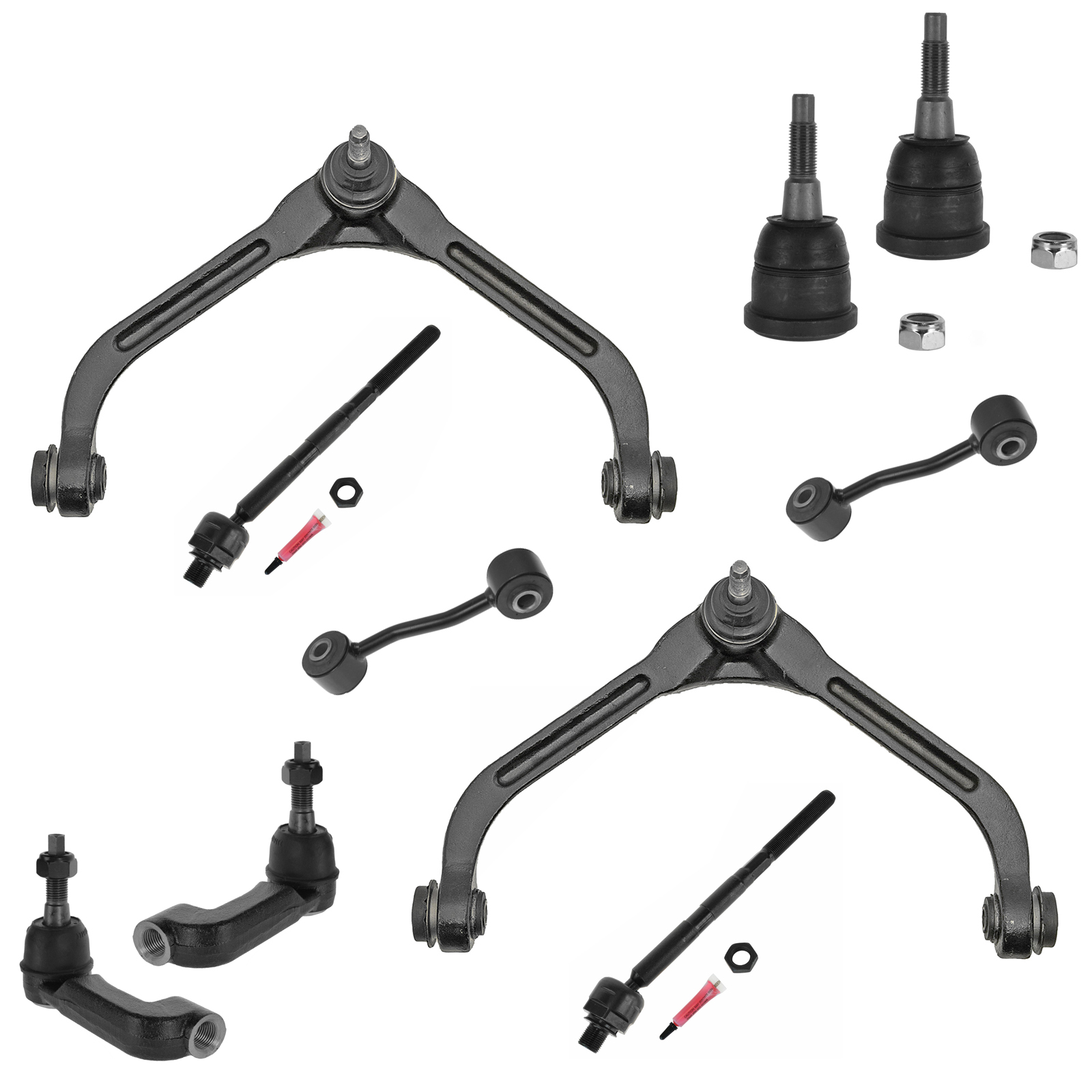 10pcs] For 2006-2007 Jeep Liberty Front Ball Joints Control
