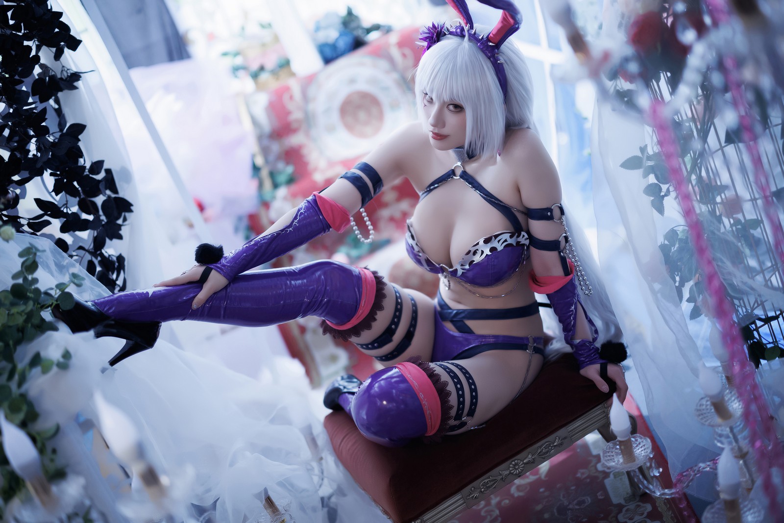 Cien恩恩 黑贞兔女郎泳装 Cosplay 写真合集（30P｜136MB）插图2