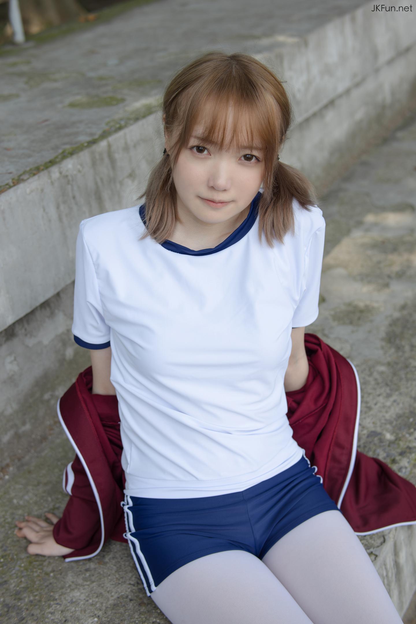 森萝财团 [JKFUN-019] Aika - 80D白丝外景体操服 64
