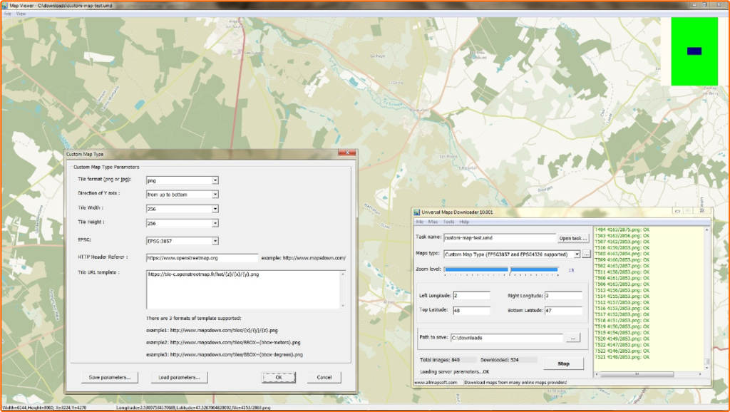 AllMapSoft Universal Maps Downloader 10.205