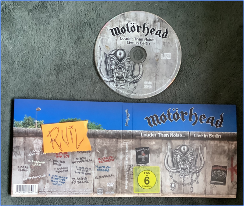 Motörhead - Louder Than Noise    Live In Berlin (HQ, Deluxe Edition, 2021) FLAC LossLess