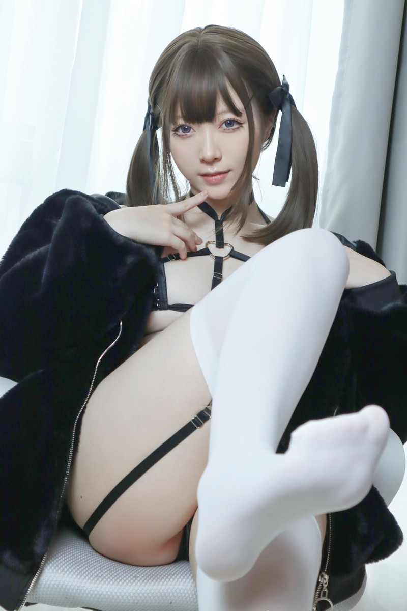 Asagiriai（愛ちゃん）毛绒外套主题写真图集 22P 高清美图 (240MB)插图