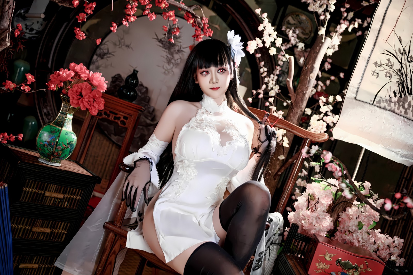 阿雪雪写真逸仙旗袍国风写真（92P+4V / 2.51G）旗袍COS正片插图5