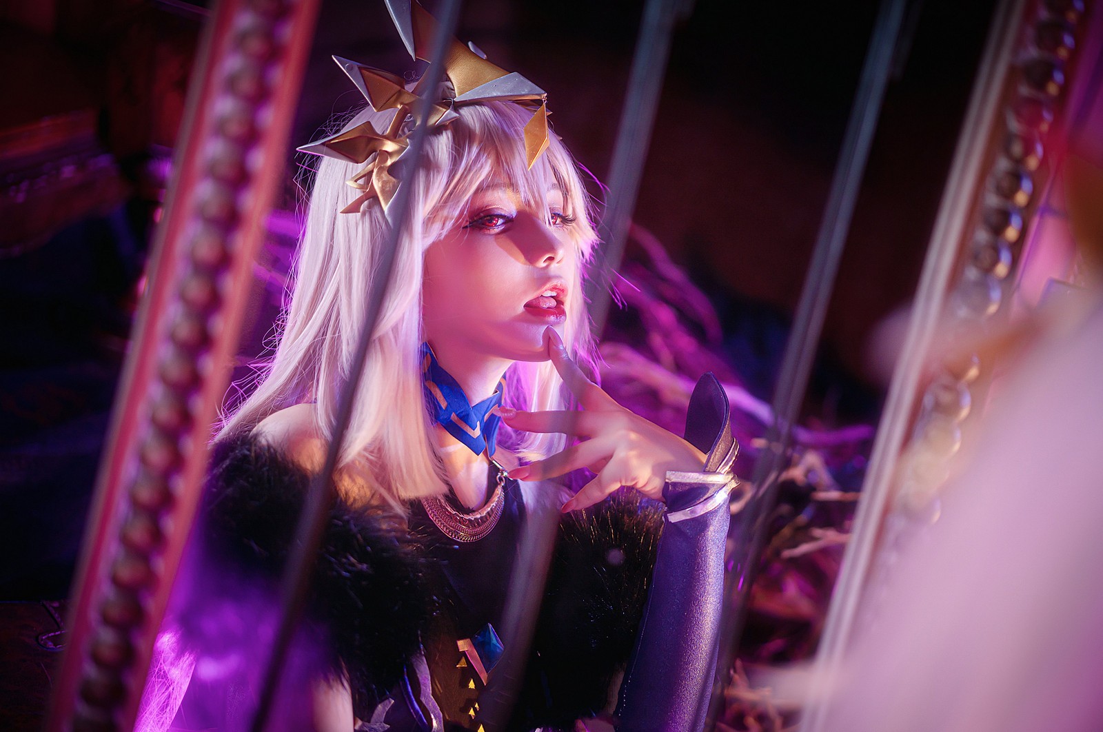 六二二同学 方舟圣女 Cosplay 写真集｜明日方舟风格摄影（13P｜23MB）插图8