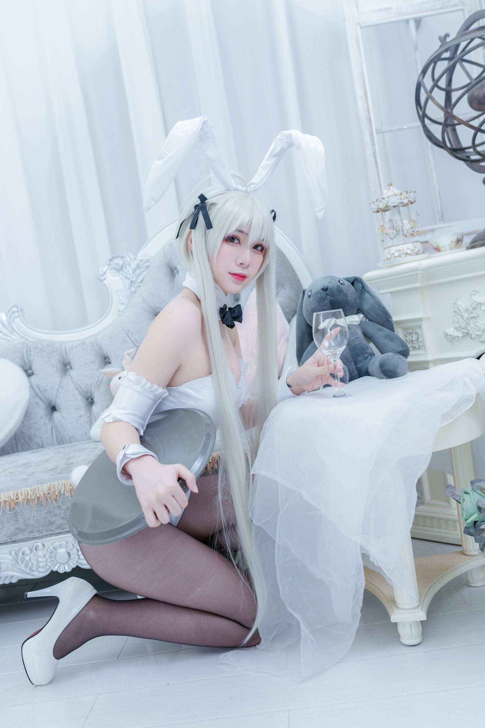 羊大真人 – 穹妹兔女郎 Cosplay 写真集（13P-226.4MB）人气角色还原