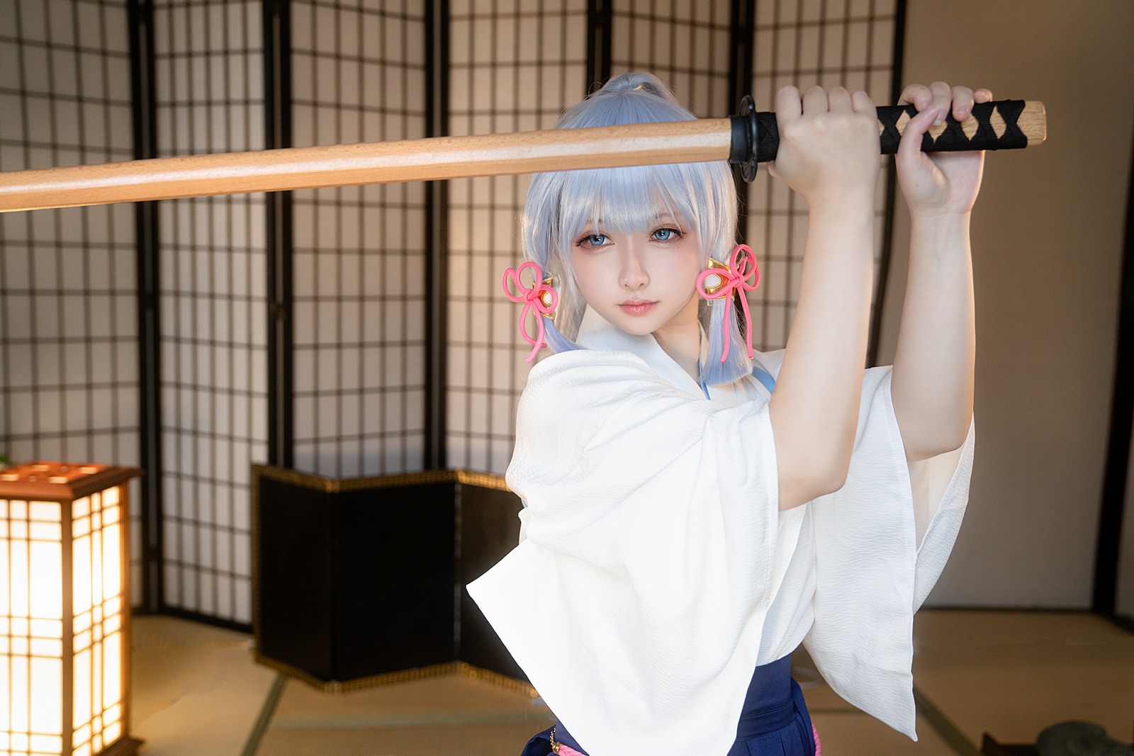 樱梨梨 凌华 剑道服 Cosplay 写真集｜高清角色摄影（31P｜135MB）插图1