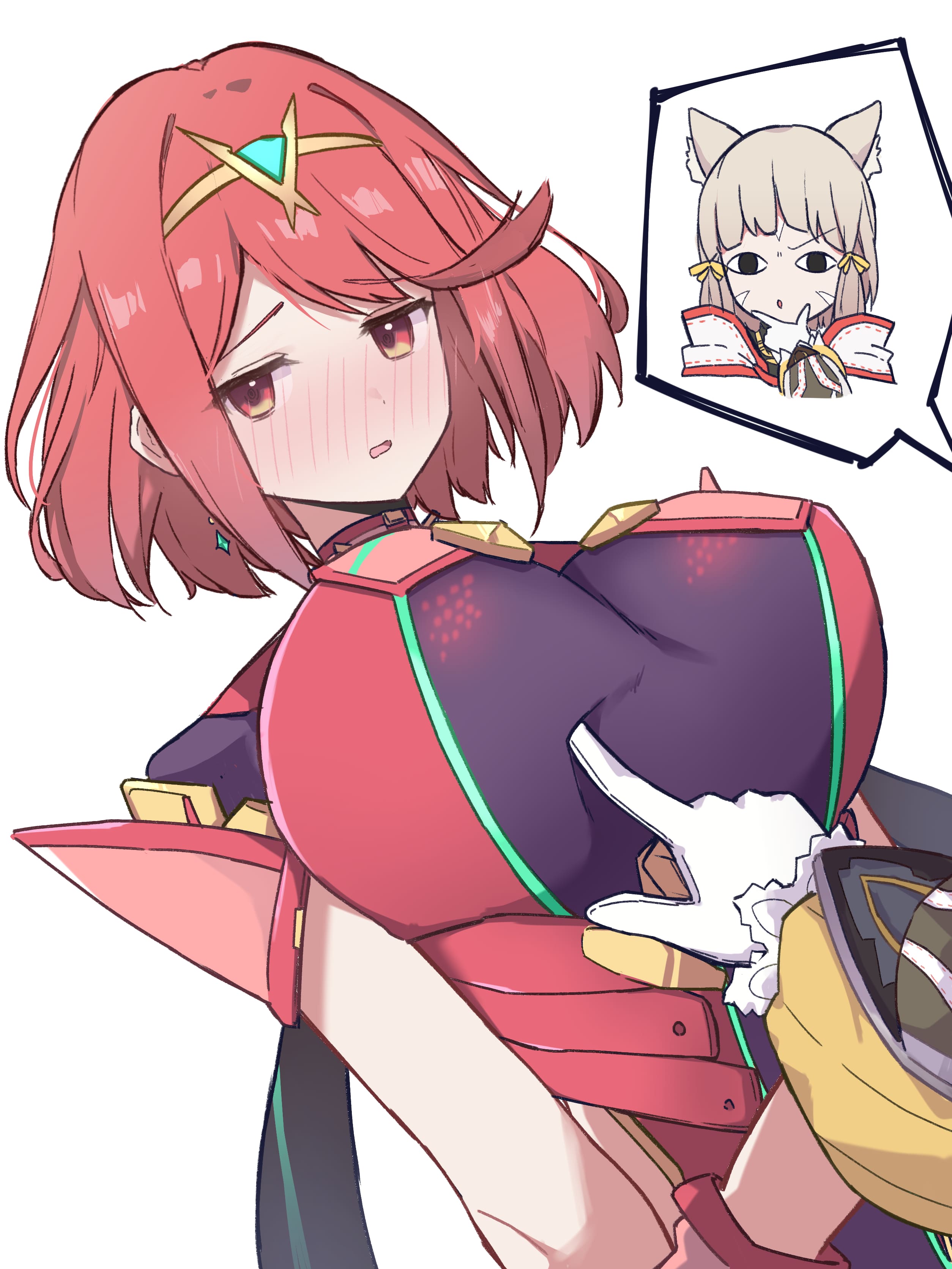 [閒聊] 異度神劍2 讚嘆光焰奶子觸感的妮雅