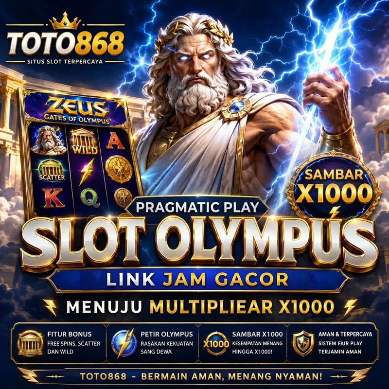 TOTO868: Website Link Jam Gacor Pragmatic Play Slot Olympus Terbaru 2026 by SeoTeam868