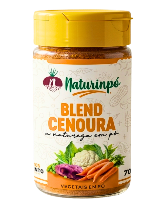 Blend Cenoura Naturinpó