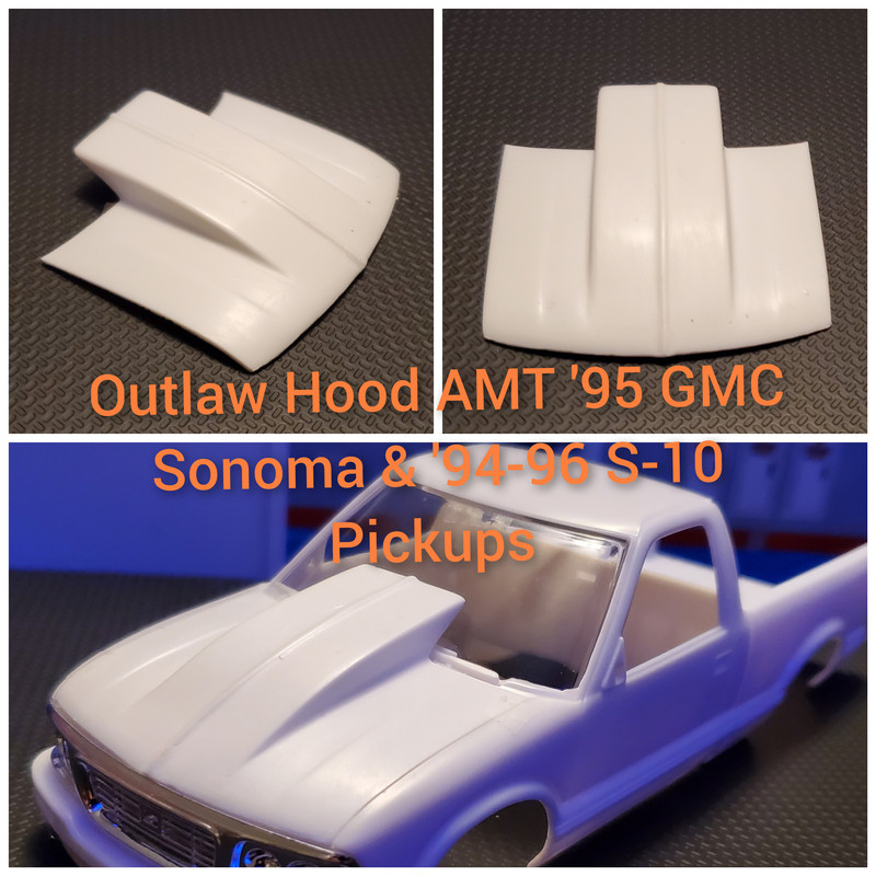 94-96 Chevy S-10/ GMC Sonoma Outlaw Hood