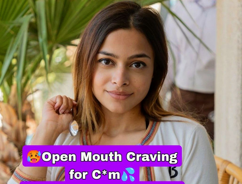 Hot insta model aswitha open mouth for cum exclusive