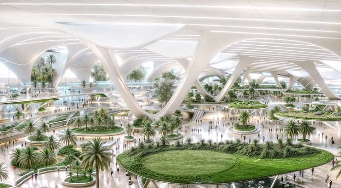 Pemerintah Dubai mengumumkan pembangunan bandara terbesar di dunia bernama Al Maktoum International Airport.