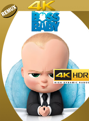 Un jefe en pañales (The Boss Baby) (2017) Remux 4k UHD HDR [2160p] [Latino] [GoogleDrive]