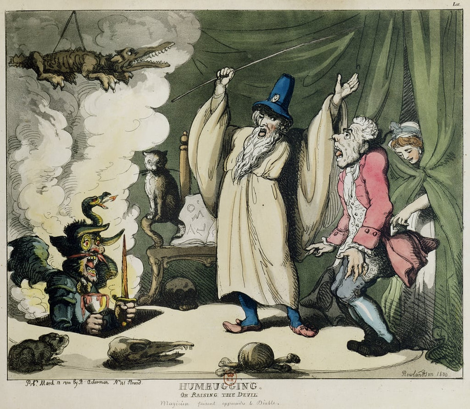 Thomas-Rowlandson-Humbugging-or-Raising-the-Devil-1800-colour-litho-Meister-Drucke-34974