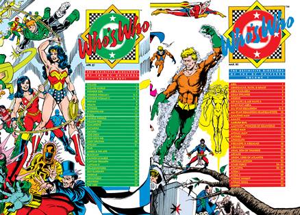 Who's Who - The Definitive Directory of the DC Universe #1-26 (1985-1987) Complete