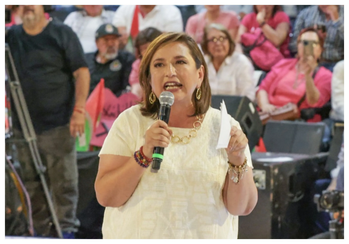 Xóchilt Gálvez pide al INE auditar inicio de campaña de Sheinbaum