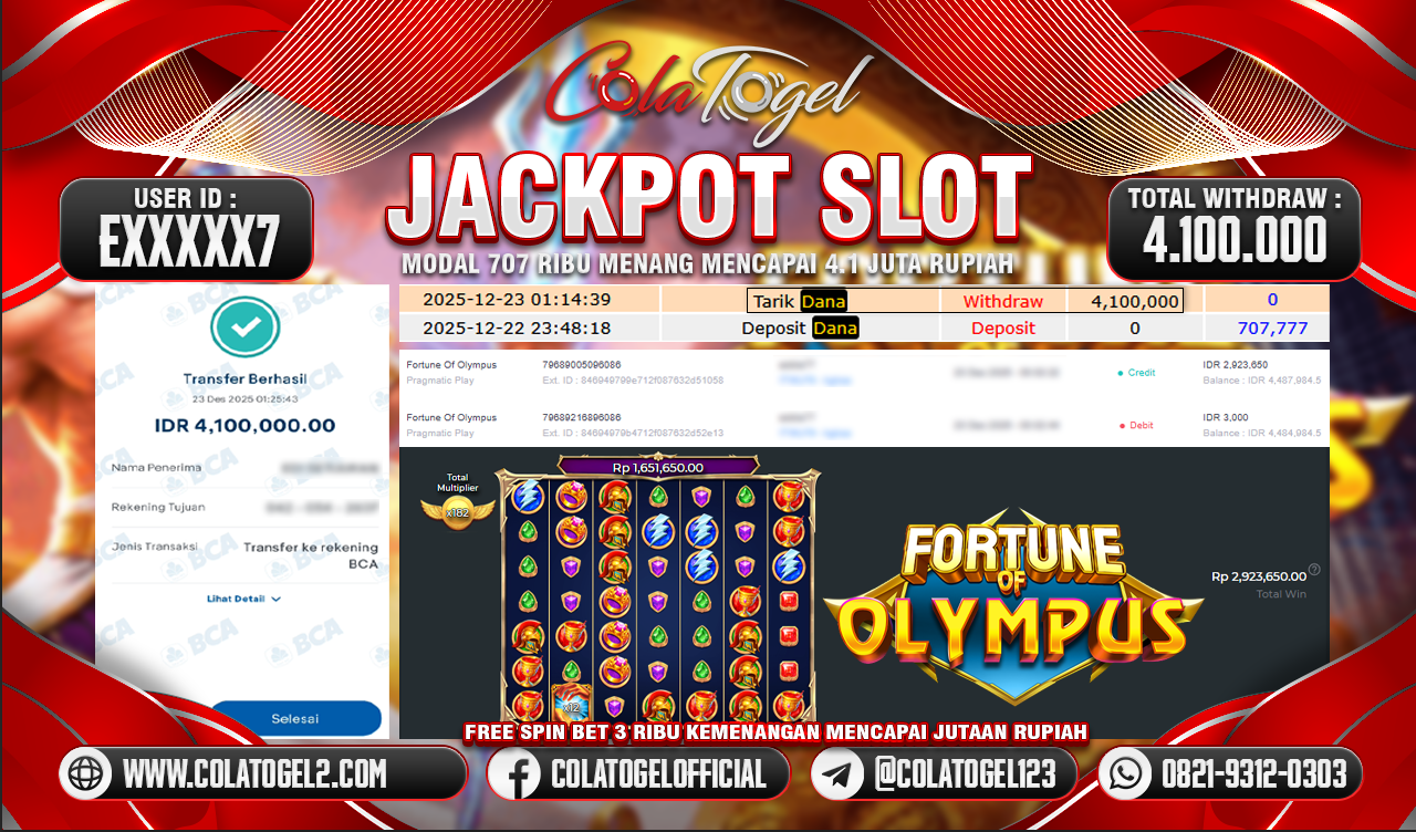 JACKPOT SLOT GACOR!!