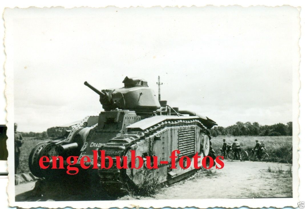 PANZER - Französischer CHAR 1bis - TANK - NAME C