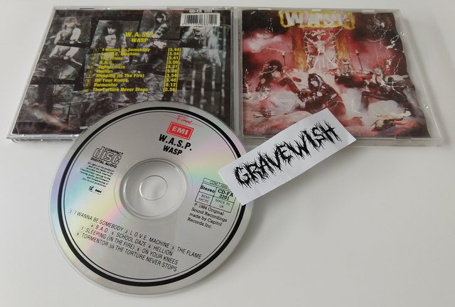 W.A.S.P. - WASP (CD, Ristampa, 1989) FLAC LossLess
