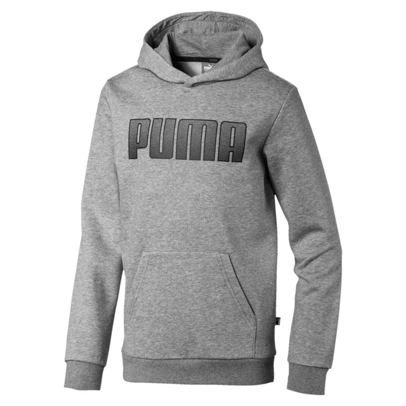 Puma Boys Junior Kids Hoodie Hoody Fleece Top Jacket Jumper Sweatshirt ...