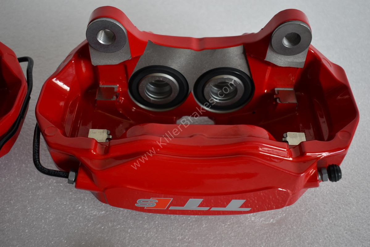 Audi TTS 2018 4Pot Calipers brake upgrade on Golf 7 R Audi S3 8v