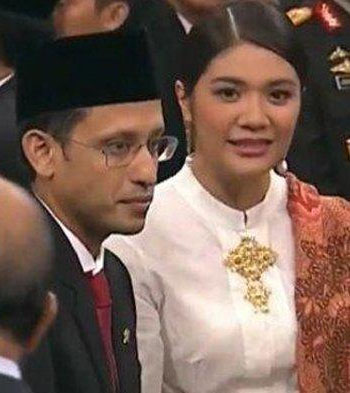 Nadiem Makarim dan Franka Franklin