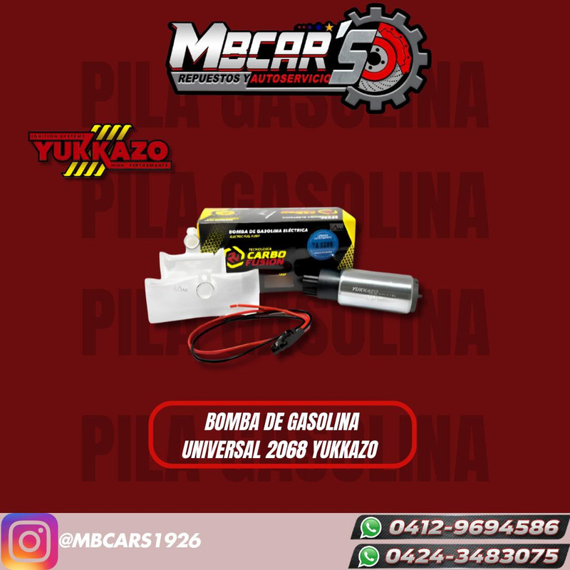 BOMBA DE GASOLINA UNIVERSAL 2068 CARBON FUSION