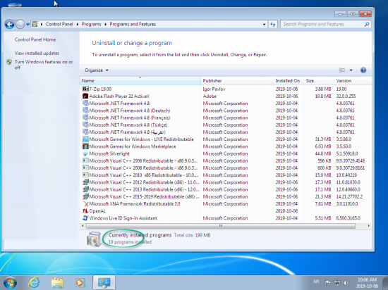 Windows 7 SP1 AIO (x86-x64) Multilanguage Preactivated October 2019