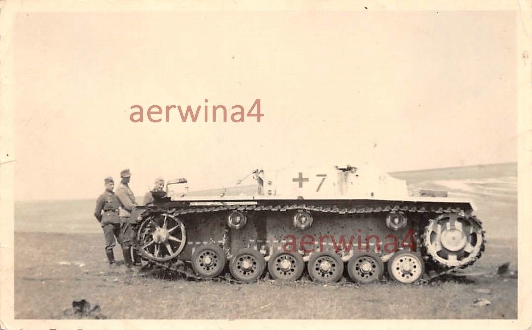 Deutsches Sturmgeschütz Stü G III Kalmückensteppe Russland Ostfr