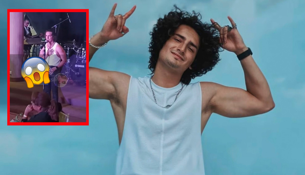 Emilio Osorio recibió chiflidos al cantar