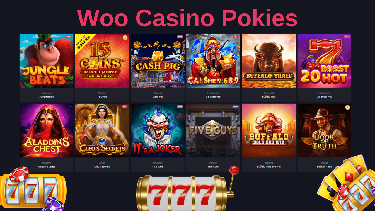 Woo Casino Pokies
