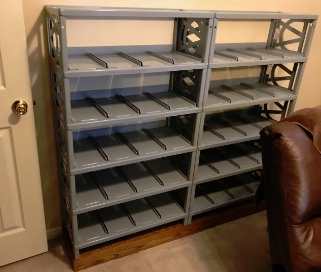 Ammo Can Storage Rack Update