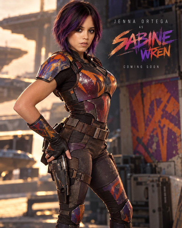 Jenna Ortega Sabine Wren