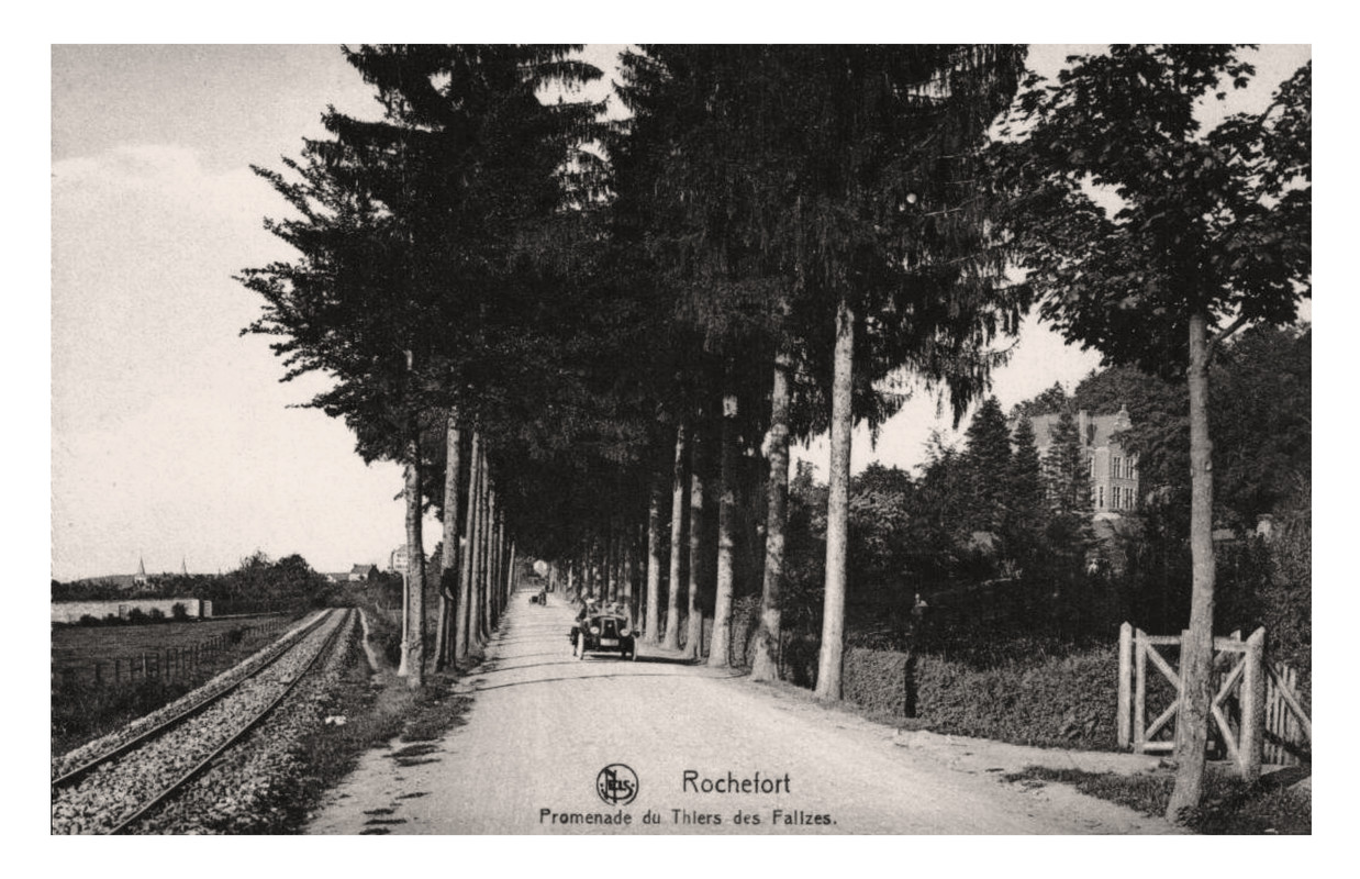 Rochefort (B) Promenade du Thiers des Falizes (Nels 20 2)
