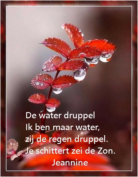 waterdruppel