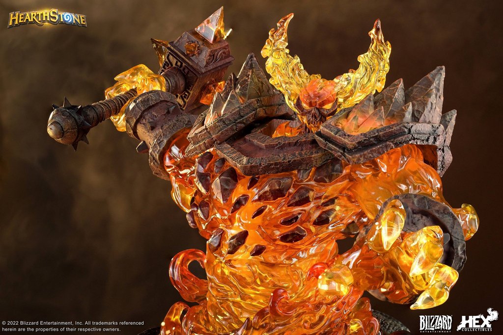 HEX Collectibles : Hearthstone - Ragnaros the Firelord 1/10 Scale Statue  5