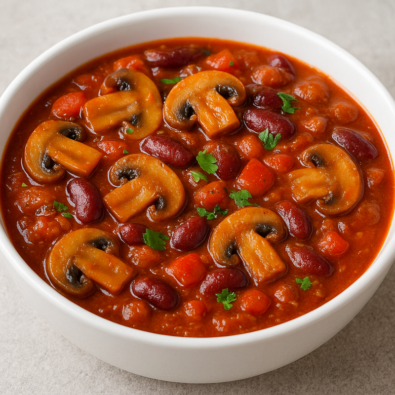 Mushroom Chilli