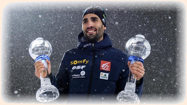 Martin Fourcade a remporté la Coupe du monde de biathlon 2017-20