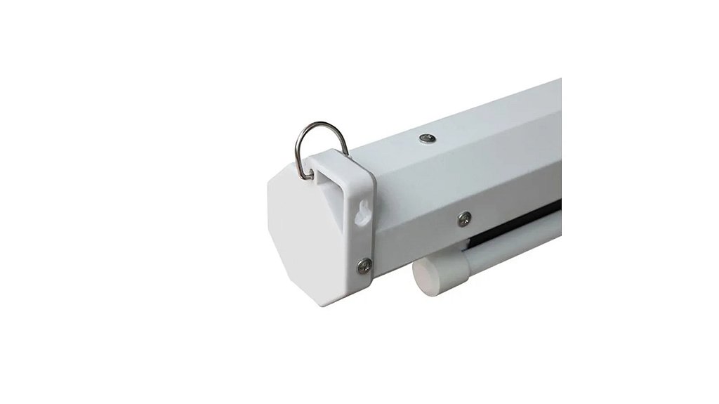 Estojo metálico da tela de projeção