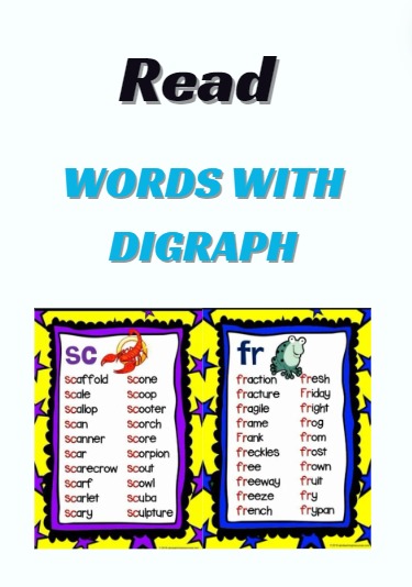 Download WORDS WITH DIGRAPH PDF or Ebook ePub For Free with Find Popular Books 