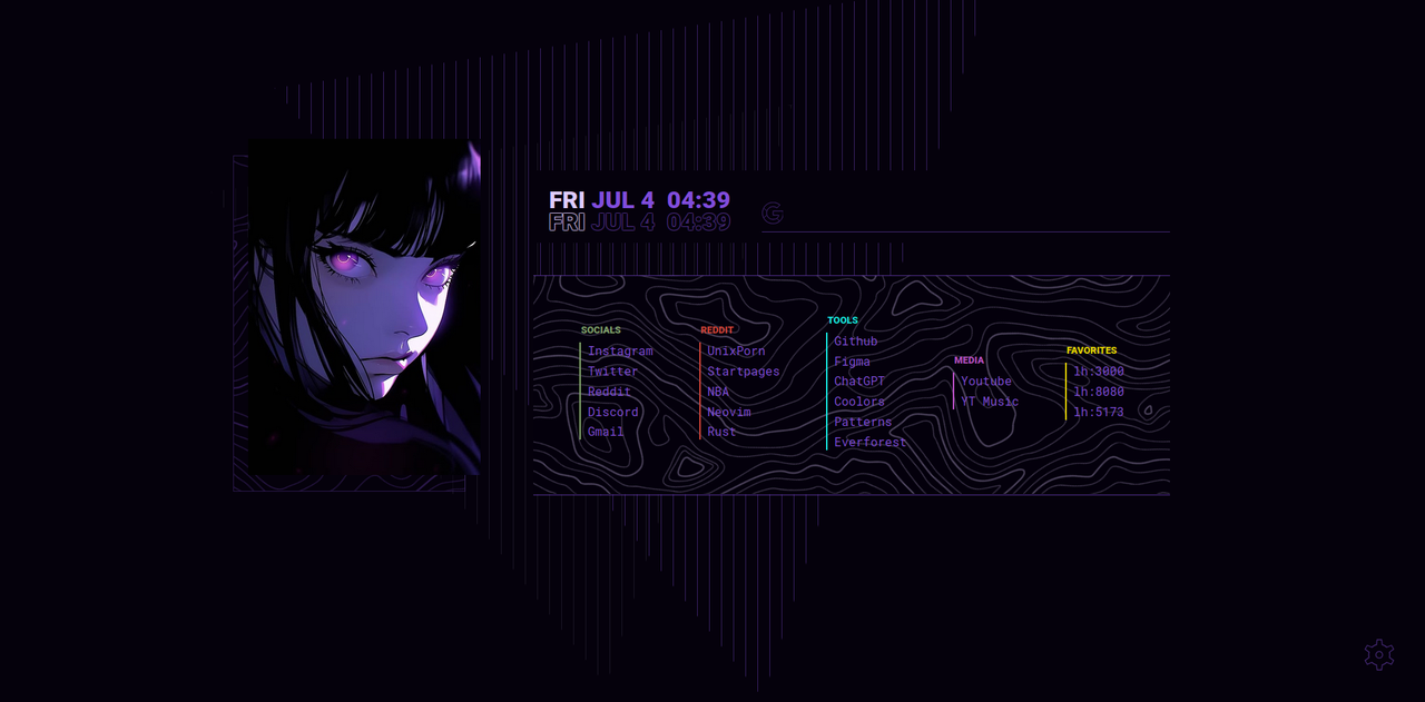 Ether - Obsidian Purple Theme