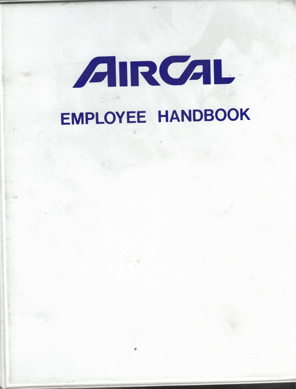 AirCal Employee Handbook